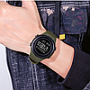 Годинник тактичний армійський водонепроникний протиударний зелений Skmei 1674 Оригінал, фото 4
