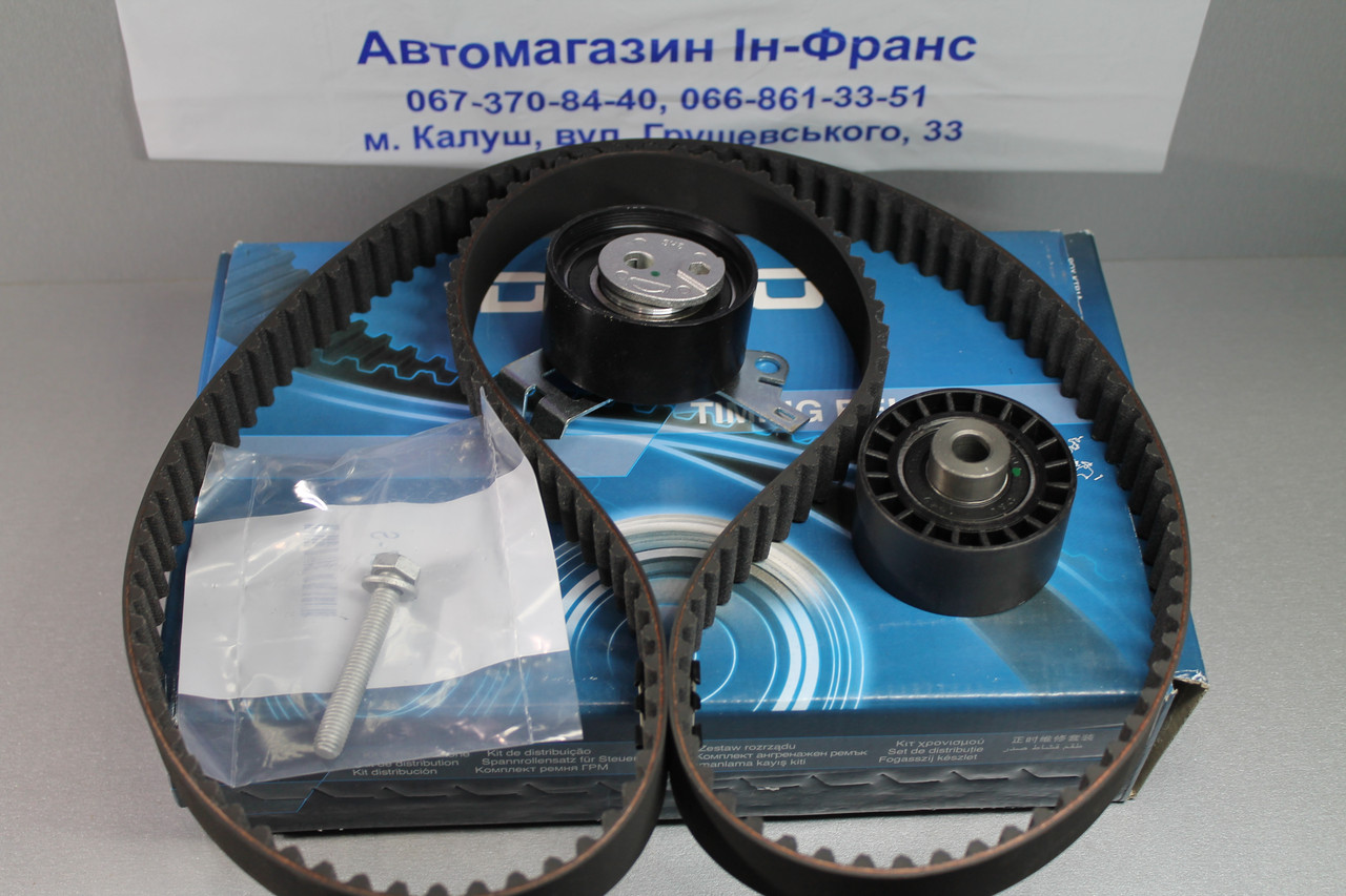 Комплект ременя ГРМ DAYCO Peugeot Expert, 307; Citroen Jumpy, C5; Fiat Scudo 1998-2006 1.8/2.0i, фото 1