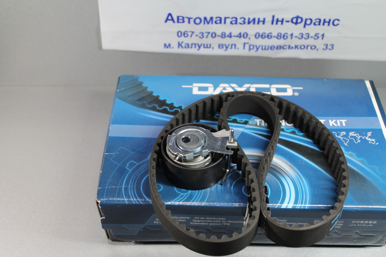 Комплект ременя ГРМ DAYCO Renault Kangoo, Clio II/ III/ IV, Logan; Dacia Sandero 1.2i 2001-