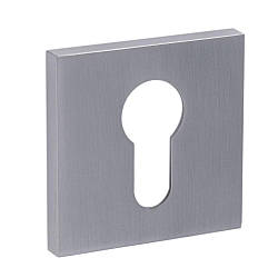 Дверна накладка під циліндр Hisar матовий хром