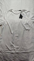 Жіноча однотонна блуза jessica (c&a), розмір l, білий