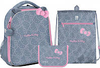 Школьный набор Kite Hello Kitty рюкзак + пенал + сумка SET_HK22-555S