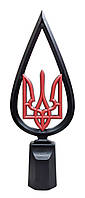 Наконечник на прапор Тризуб у краплі