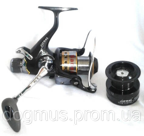 Котушка з бейтранером "Hiboy" J3FR50 8+1ВВ (дві шпулі)