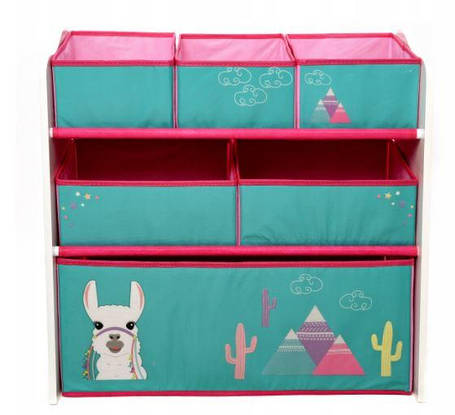 Дитячий комод ящик органайзер для іграшок Лама, фото 2