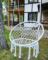 Підвісна садова гойдалка, Гойдалка домашня підвісна, Гойдалка для дому, Гойдалка садова, діаметр 81 см