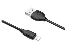 USB кабель Borofone BX19 Lightning 1m чорний, фото 2