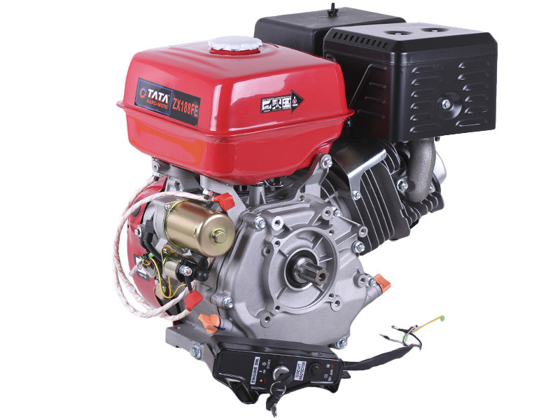 Двигун 188FE — бензин (під шліци діаметр 25 мм) (13 л.с.) з електростарером, фото 1