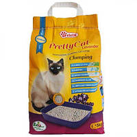 Pretty Cat Lavander Бентонитовый наполнитель Претти Кет с ароматом лаванды - 5 кг