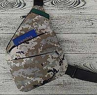Сумка-кобура цвета хаки камуфляж, наплечная мужская сумка из ткани oksfofd1000d
