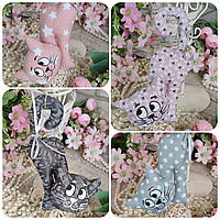 Кіт Карамелька, льон, бавовна , котик 18*9 см