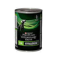 Purina Pro Plan Veterinary Diets HA Hypoallergenic (Про план Вет Дієт) корм для собак у разі алергії 12 шт. х 400 г