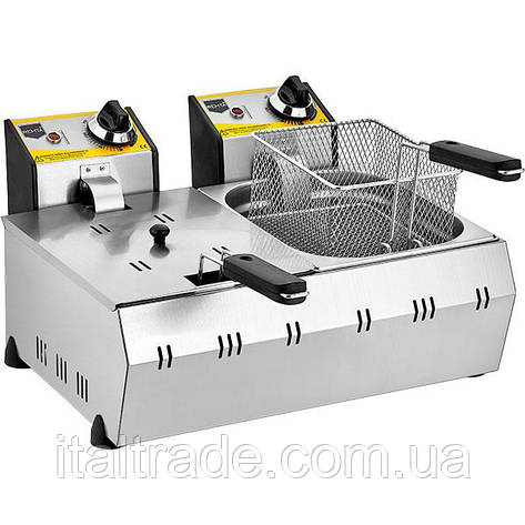 Фритюрниця двопостова Remta R93 об'ємом 5+5 л, фото 1