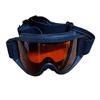 Маска захисна гірськолижна маска scott 99, чорний полікарбонат, оригінал Австрія