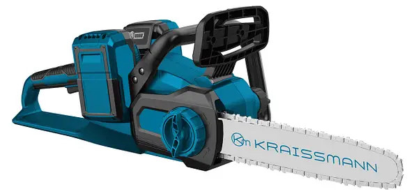 Аккумуляторна ланцюгова пила Kraissmann 3502 AKS-BL 20UL (безщіточний мотор, 2 ак. по 4000 мАг)
