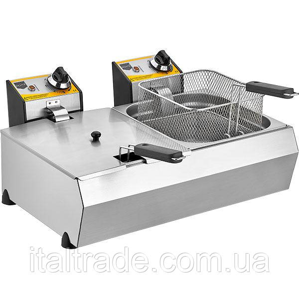 Фритюрниця двопостова Remta R102 об'ємом 8+8 л