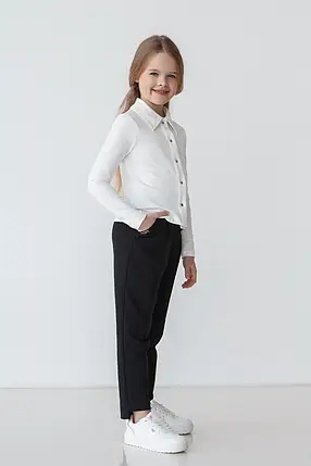Шкільні штани для дівчинки Suzie чорні, фото 3