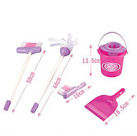 Ігровий набір для прибирання "Маленька помічниця" 5 предметів 667G, фото 3