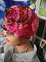 Чалма тюрбан шапочка на лысую голову