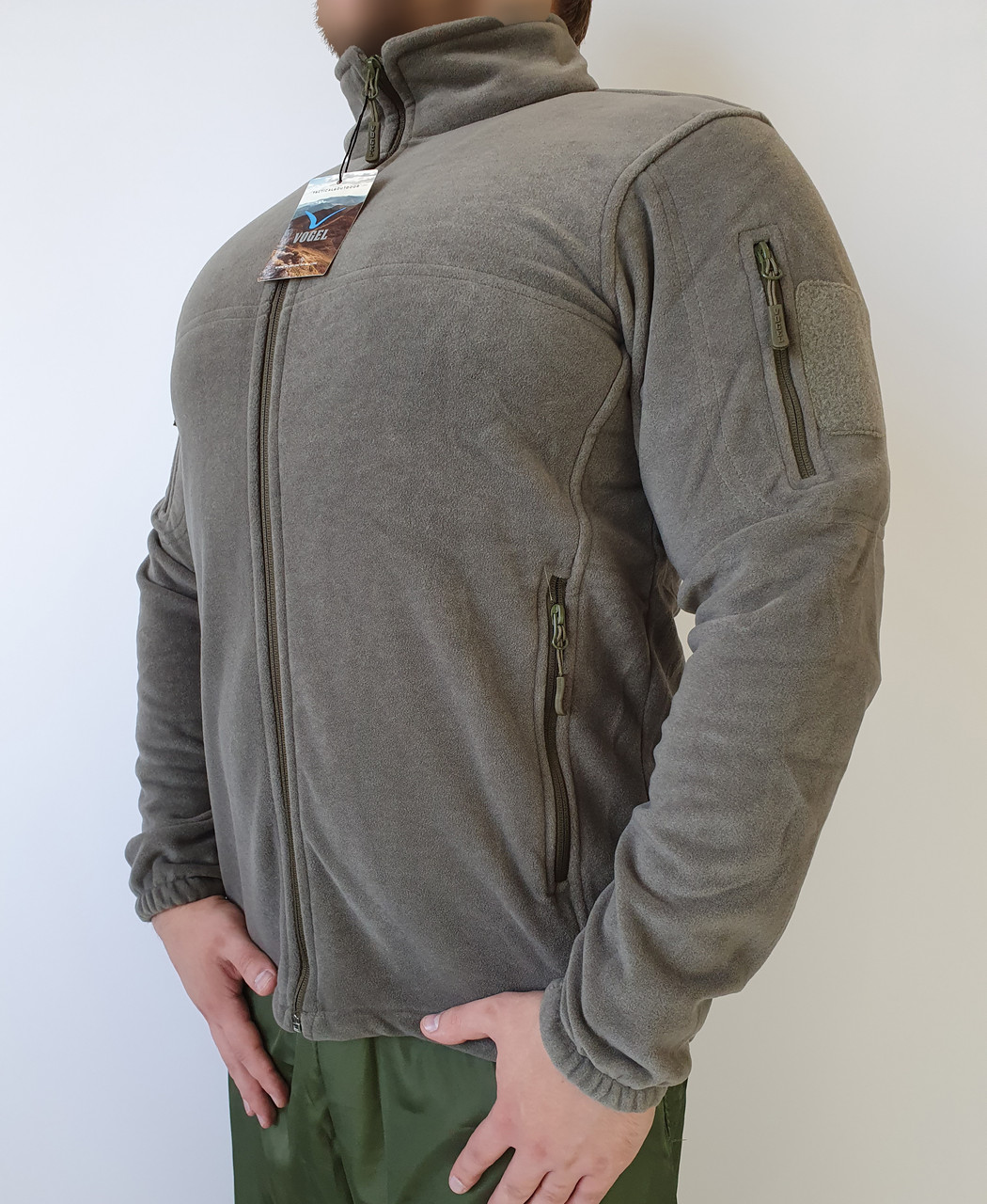 Тактична армійська кофта з флісу Vogel розміру 52 кольори оливи 2716, фото 1