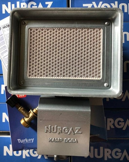 Пальник інфрачервоний газовий Nurgaz NG-309 1500 Вт