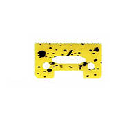 Керамический нож с двумя рядами зубцов для машинок Wahl, жёлтый (02191-Ceramic-Yellow)
