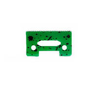 Керамический нож с двумя рядами зубцов для машинок Wahl, зелёный (02191-Ceramic-Green)
