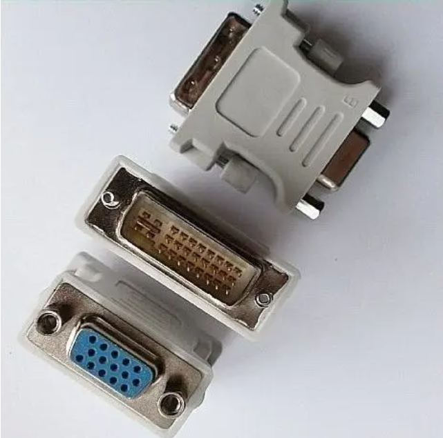Перехідник DVI-VGA (24+5 pin / 12+5 pin), б/в, фото 1