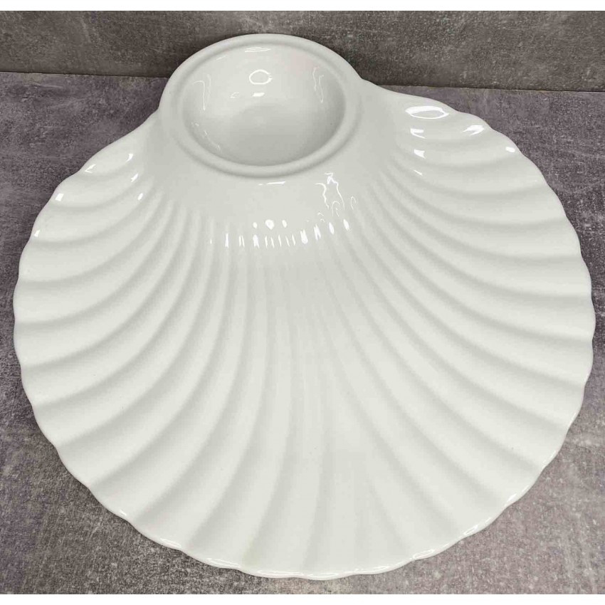 Блюдо керамічна "Мушля" 4283 MC, фото 1