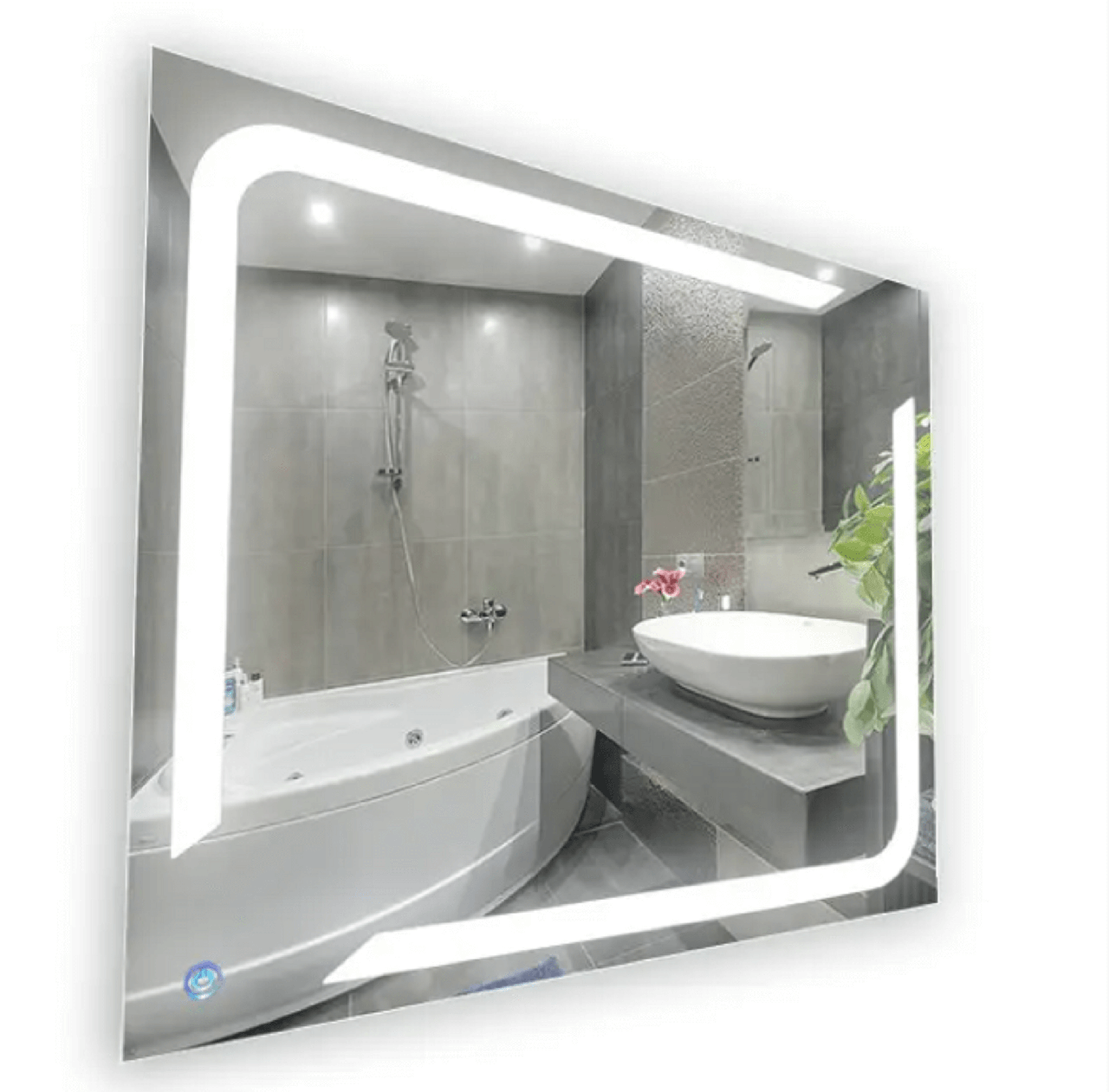 Дзеркало LED (100*70*2,5 см) vz-al-d73 з сенсором