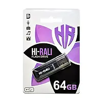 Флеш память Hi-Rali Stark Series HI-64GBSTBK Black 64 GB