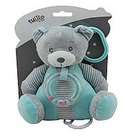 Іграшка підвіска Tulilo Ведмедик музична м ятна (9110)
