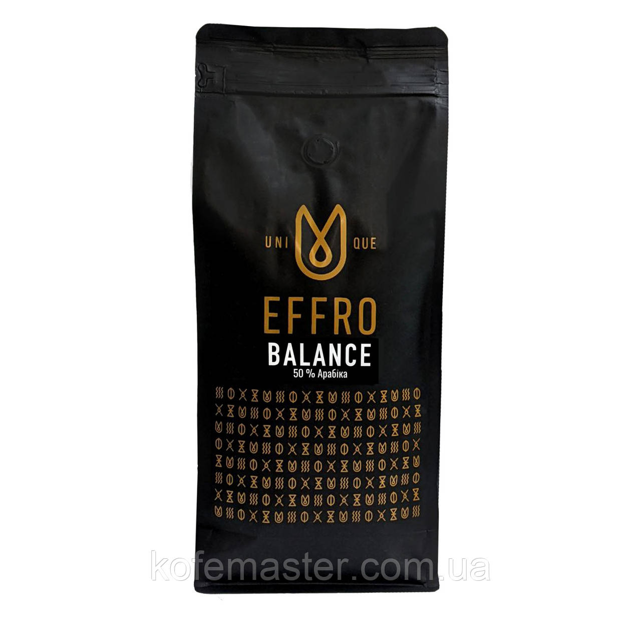 Кава в зернах EFFRO BALANCE 1 кг. свіжого обсмажування, 50% арабіка