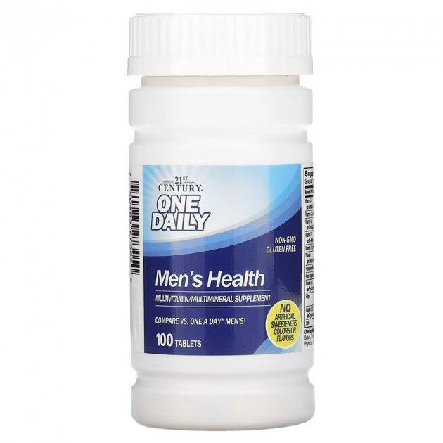 21st Century, One Daily mens (100 таб.=100 порцій), чоловічі вітаміни