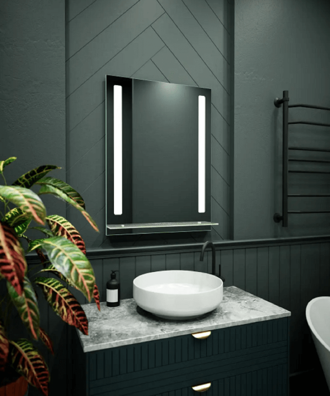 Дзеркало LED (60*80*2,5см) vz-al-d53