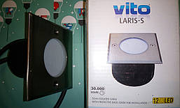 Світлодіодний ґрунтовий світильник VITO LARIS-S 220 V 1w