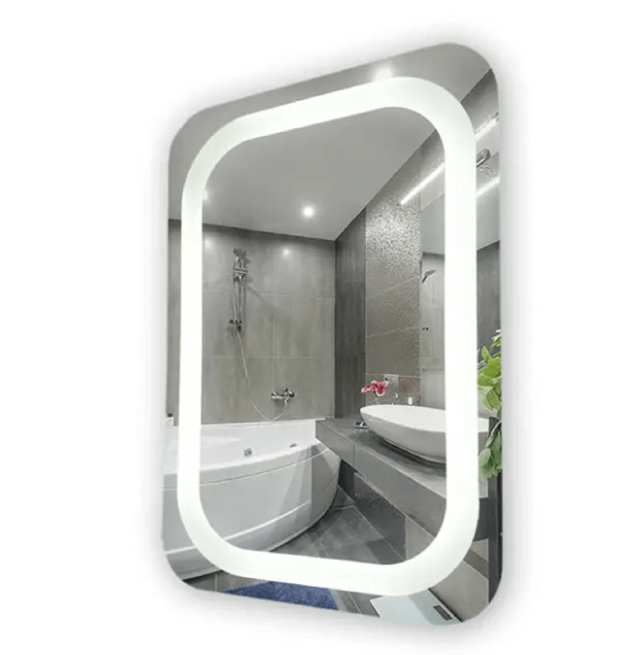 Дзеркало LED (60*80*2,5 см) vz-al-d18 з сенсором
