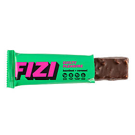 Батончик в шоколаді Фундук+карамель Fizi