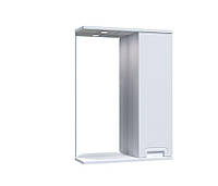 Шкафчик подвесной с зеркалом AQUARIUS SIMPLI AQ-U1112469664 50x70x17см c подсветкой белый 152739