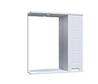 Шкафчик подвесной с зеркалом AQUARIUS SIMFONIYA AQ-U1113634561 65x70x17см c подсветкой белый 152891
