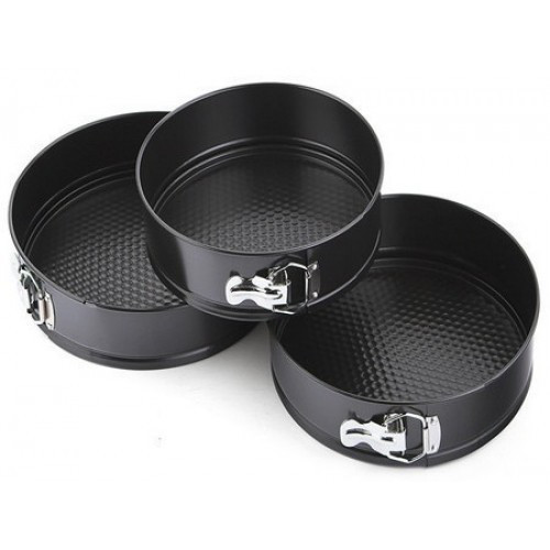 Форми для випікання металеві круглі UNIQUE UN-1702 3 в 1, фото 1