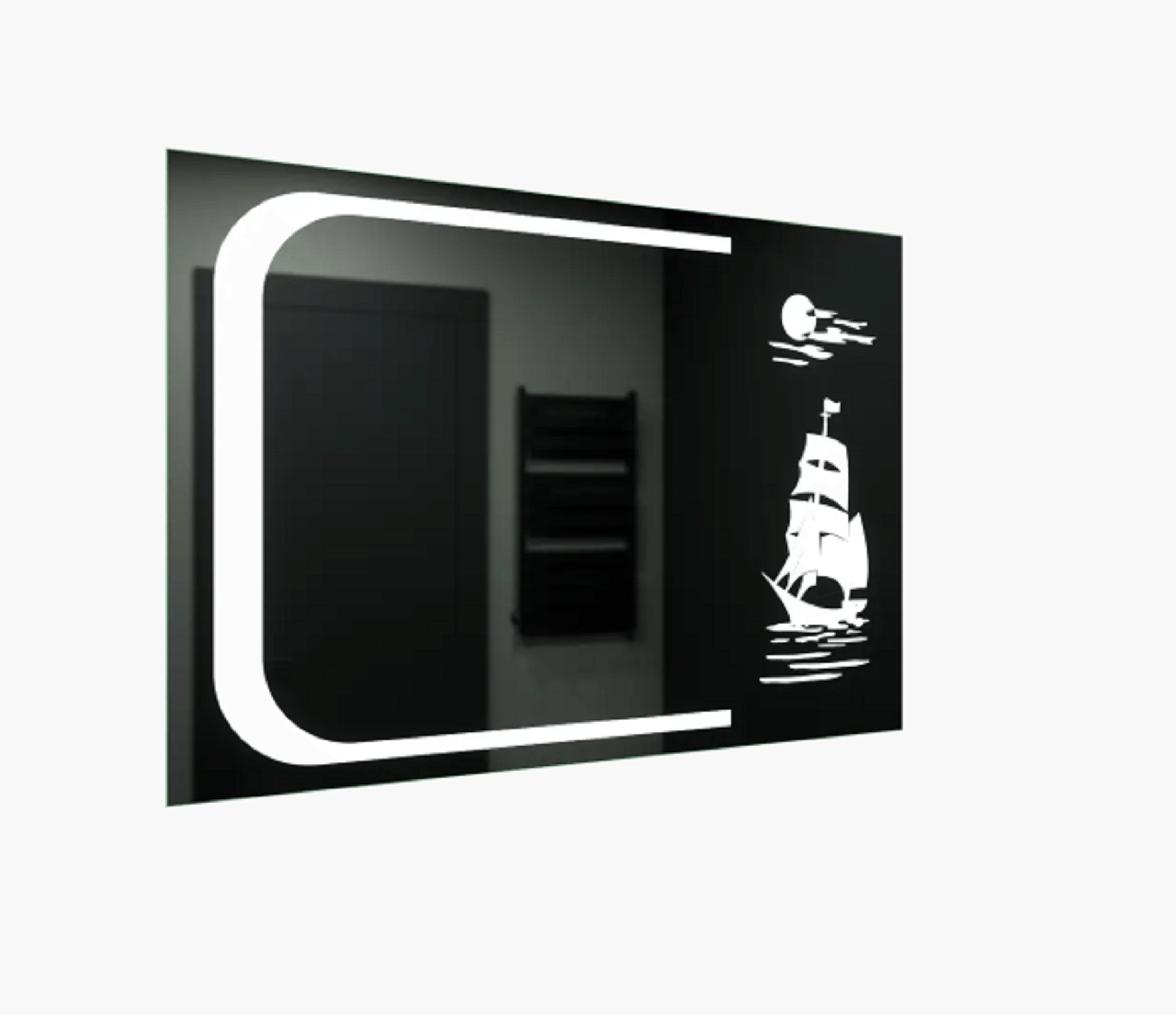 Дзеркало LED (98*70*2,5 см) vz-al-d33