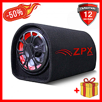 Автомобильная колонка сабвуфер 6" Car Speaker ZPX ZX-6SUB, Качественный активный сабвуфер в машину