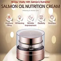 Крем для лица Eyenlip Salmon Oil Nutrition Cream Питательный крем для лица с экстрактом лососевого масла, 50мл