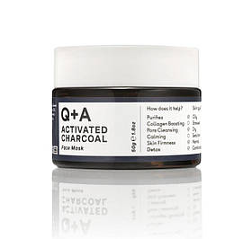 Очищуюча маска з активованим вугіллям Q+A Activated Charcoal Detox 50 g