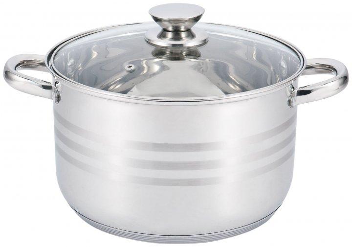 Кастрюля UNIQUE UN-5003 1,9л, нержавейка, з кришкою