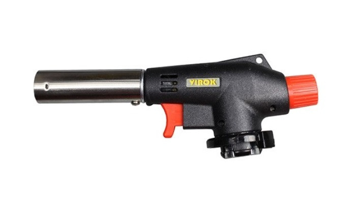 Газовий пальник Virok цангове з'єднання довжина 16,5 см (44V165), фото 1
