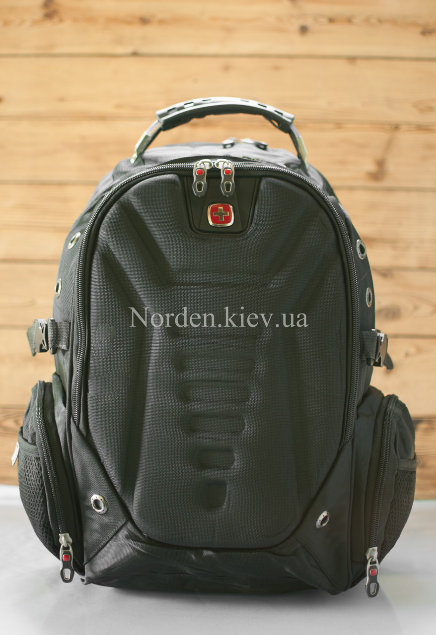 Городской рюкзак Swissgear Wenger 8850 Черный Швейцарский Мужской - фото 1 - id-p1668978035