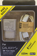 USB каблеь+мережеві зарядні пристрої ART-8858