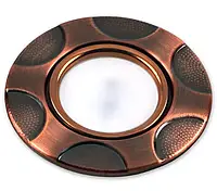 Точечный светильник под лампу GU5.3 встраиваемый Sirius цвет корпуса медь Ш DH 08 COPPER